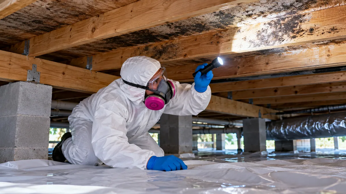 Crawl Space Mold Removal in Cloud Lake